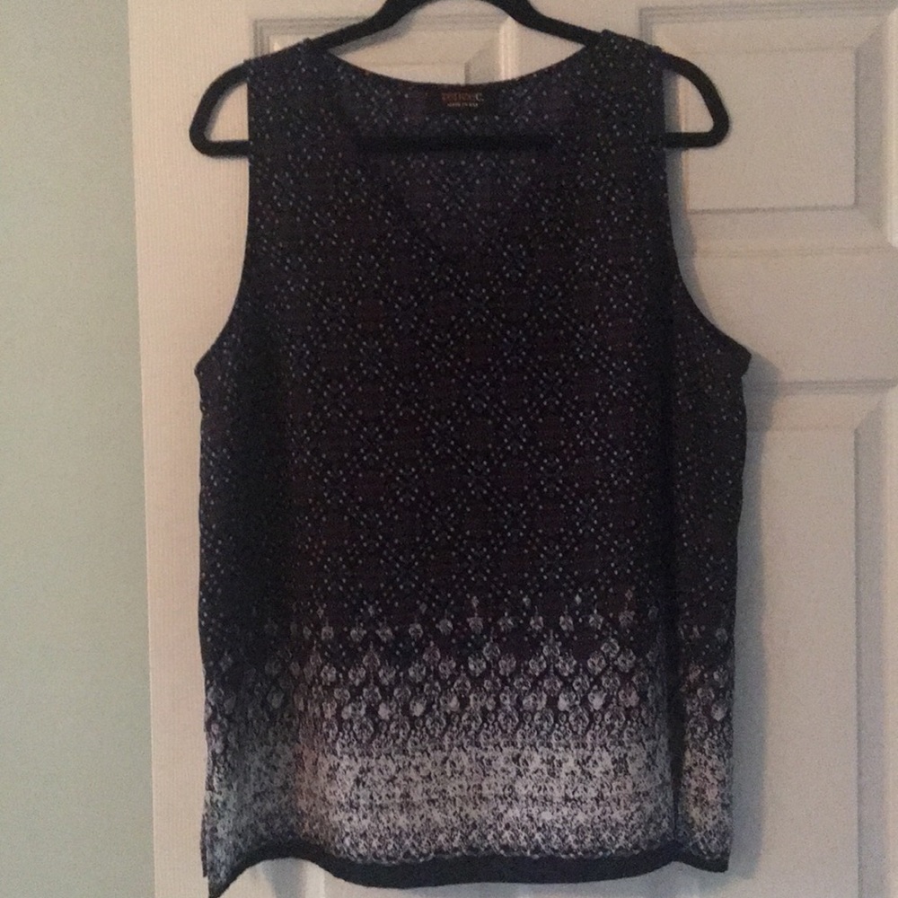 V neck tank